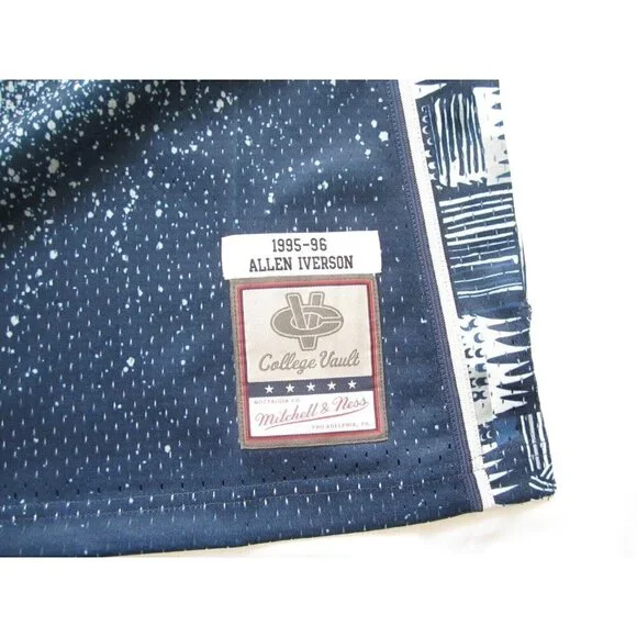 New Mitchell & Ness Allen Aiverson Georgetown Swingman 95-96 Jersey Sz XL (NW51)